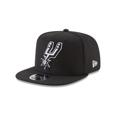 San Antonio Spurs Gorra | New Era NBA High Crown 9fifty Snapback Cap Mexico - Negros